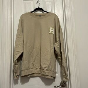 H Jersey Letter Sweatshirt